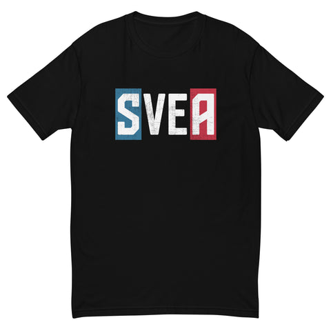Svea blue and red Short Sleeve T-shirt